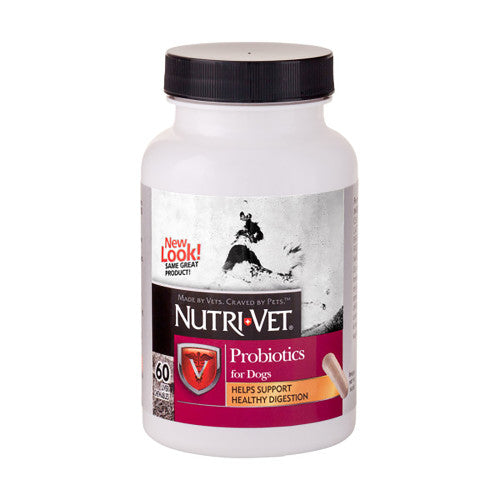Nutri-Vet Probiotics for Dogs 1 Each/60 Count by Nutri-Vet