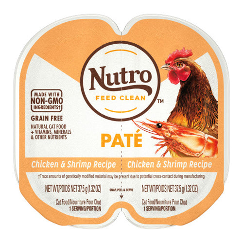 Nutro Products Perfect Portions Grain Free Cat Food Chicken & Shrimp, 24Each/2.6 Oz, 24 Pack (Count of 24) by San Francisco Bay Brand