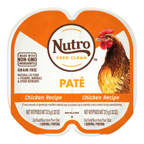 Nutro Products, Inc., Nutro Products Perfect Portions Grain Free Cat Food, Chicken, 24Each/2.6 Oz, 24 Pack (Count of 24)