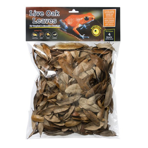 Galapagos Natural Live Oak Leaf Litter 1 Each/4 qt by Galapagos