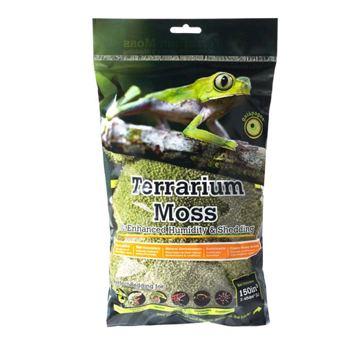 Galapagos Royal Pillow Moss for Tropical & Forest Tanks Fresh Green, 1 Each/2.6 qt, Mini by Galapagos