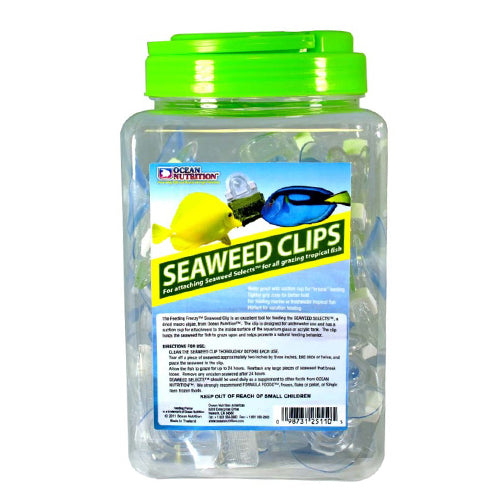 Ocean Nutrition Nutrition Feeding Frenzy Seaweed Clips Clear, 1 Each/36 Pack by Ocean Nutrition