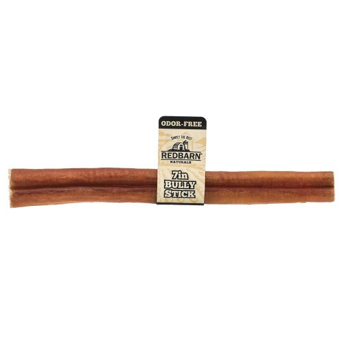 Redbarn Pet Products, Redbarn Pet Products Odor-Free Bully Stick Dog Chew, 7 Inch (Case Of 35)