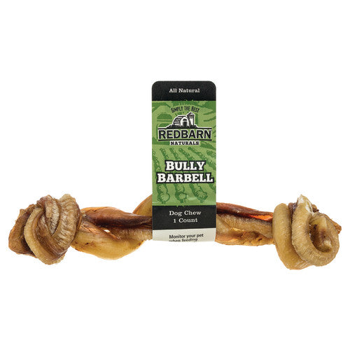 Redbarn Pet Products, Redbarn Pet Products Bully Barbells Dog Treat, 5 Inch Mini, (Case Of 50)