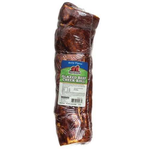 Redbarn Pet Products Glazed Beef Cheek Roll Dog Treat Beef, 1 Each/Large by Redbarn Pet Products
