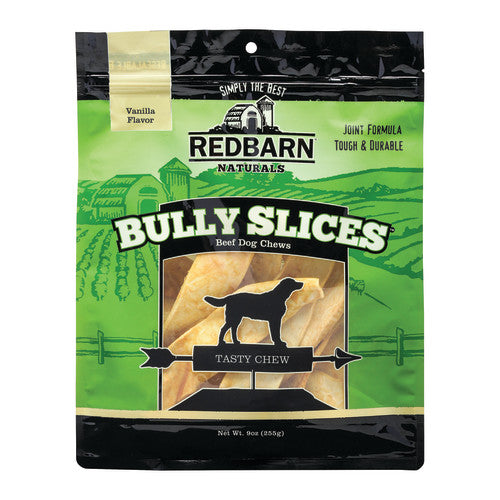Redbarn Pet Products, Redbarn Pet Products Natural Bully Slices Dog Treat, Vanilla, 1 Each/9 Oz