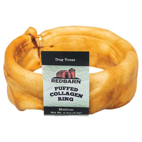 Redbarn Pet Products, Redbarn Pet Products Puffed Collagen Ring Dog Treat, 3 Inch (Case Of 20)