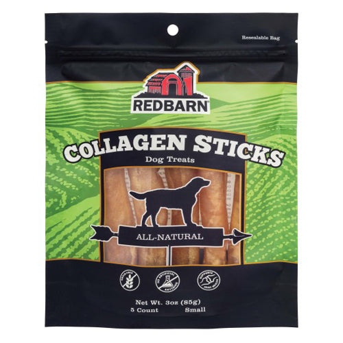 Redbarn Pet Products Collagen Stick Dog Treat 1 Each/SM, 5 Count by Redbarn Pet Products