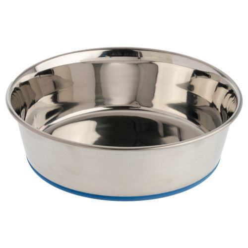 OurPets, OurPets Premium Stainless Steel Dog Bowl, Silver, 1 Each/3 qt