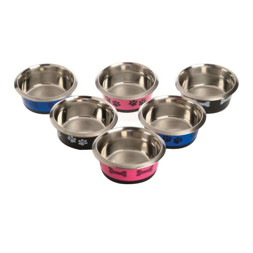 Pet Zone Products, Pet Zone Products No-Slip Dog Bowl, Assorted, 1 Each/Medium
