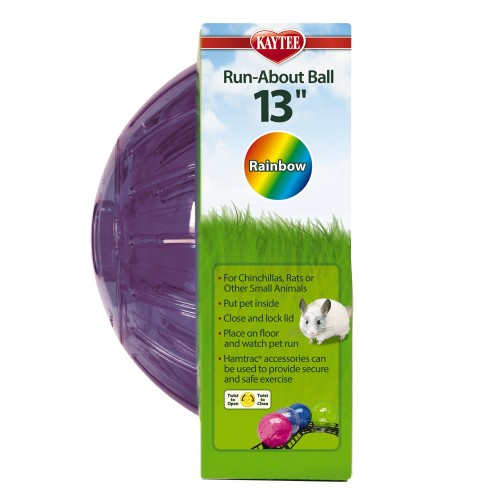 Kaytee Mega Run-About 13" Exercise Ball 1 Each/13 in by Kaytee