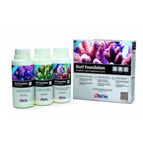 Red Sea Reef Foundation ABC Complete Liquid Supplement Pack 1 Each by San Francisco Bay Brand