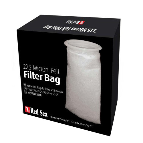 Red Sea Reefer Fine Felt Filter Socks White, 1 Each/4 In X 10.5 in by Red Sea
