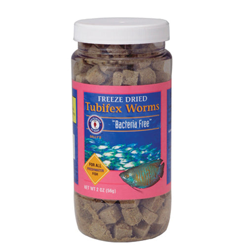 San Francisco Bay Brand Bacteria Free Tubifex Worms Freeze Dried Fish Food 1 Each/2 Oz by San Francisco Bay Brand