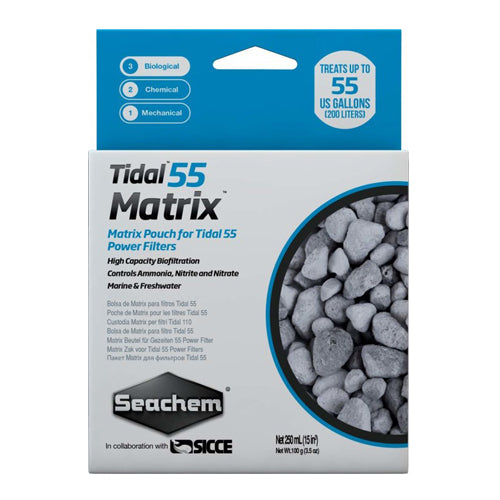 Seachem Laboratories Tidal Matrix Biological Media 1 Each/250 ml by Seachem