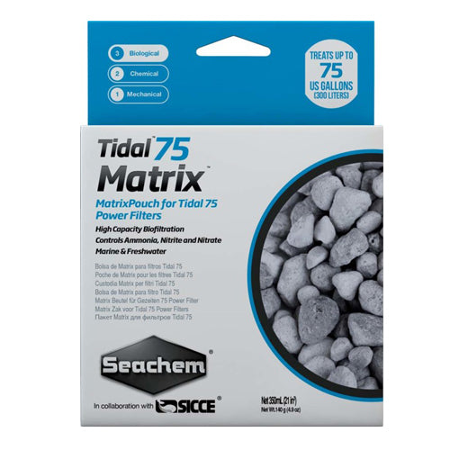 Seachem, Seachem Laboratories Tidal Matrix Biological Media, 1 Each/350 ml