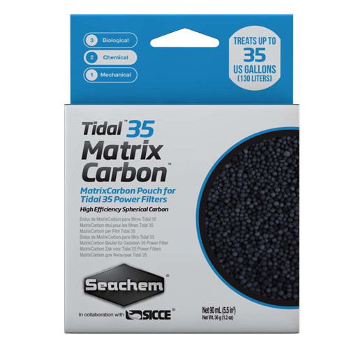 Seachem Laboratories Tidal Matrix Activated Carbon Media 1 Each/30 ml by Seachem