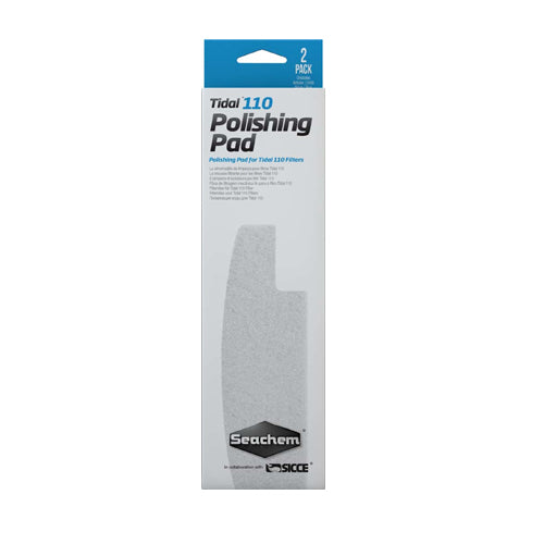 Seachem Laboratories Tidal Polishing Pad For Tidal 100 Filters, White, 1 Each/2 Pack by Seachem