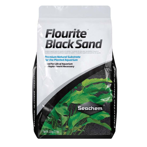 Seachem Laboratories Flourite Planted Aquarium Sand Black, 1 Each/7.7 lb by Seachem