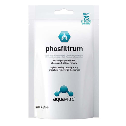 aquavitro phosfiltrum Aquarium Filter Media 1 Each/50 g by San Francisco Bay Brand
