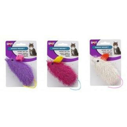 Spot, Spot Shaggy Mouse Catnip Cat Toy, Assorted, 1 Each/One Size