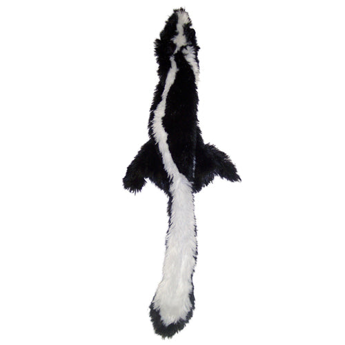 Skinneeez, Skinneeez Forest Series Dog Toy Skunk, Black, White, 1 Each/Mini