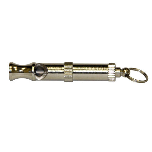 Spot silent dog whistle with adjustable frequency pitch for marker and recall training