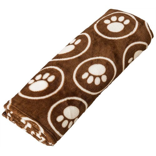 Spot, Spot Snuggler Paws/Circle Blanket, Chocalate, 1 Each/30 In X 40 in