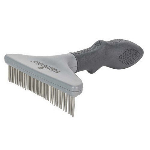 Furminator, FURminator Grooming Rake for Dog/Cat, Black, Grey, 1 Each