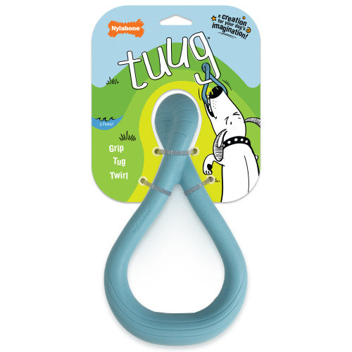 Nylabone, Nylabone Tuug Interactive Dog Toy for Dog Enrichment – Firm Yet Flexible Dog Tug Toy for Creative Pl, Tuug, 1 Each