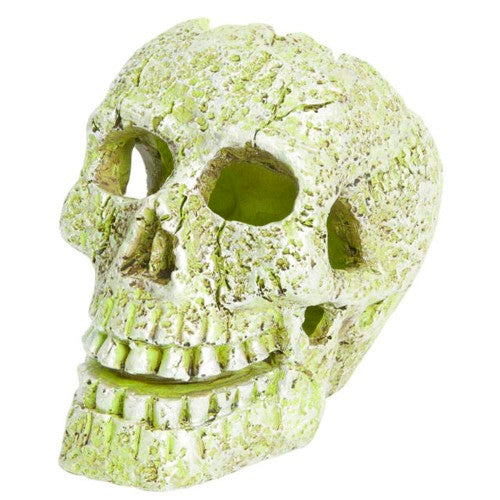 GloFish, GloFish Skull Aquarium Ornament, Yellow, 1 Each/3.5 in, Small