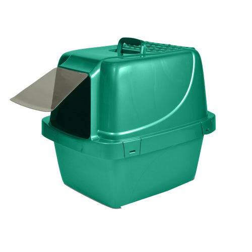 Van Ness Plastics, Van Ness Plastics Enclosed Sifting Cat Litter Box, Blue, 1 Each/Extra-Giant