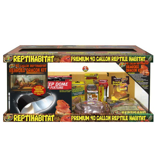 Zoo Med, Zoo Med ReptiHabitat Bearded Dragon Kit 40 gal., 1 Each