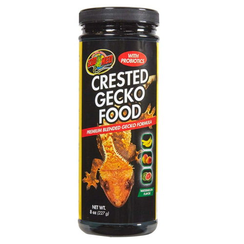 Zoo Med Crested Gecko Food Premium Blended Watermelon Dry Food 1 Each/8 Oz by Zoo Med