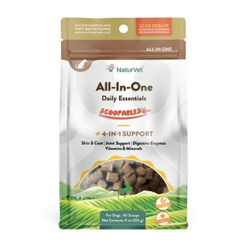 Evolutions By NaturVet, Scoopables All-In-One Daily Essentials For Dogs, 11 Oz