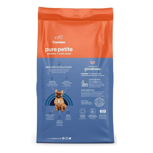 Canidae, PURE Petite Goodness Freeze Dried Small Breed Adult Dog Food Chicken, 1 Count / 4 Lbs