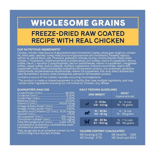 Canidae, PURE Petite Goodness Freeze Dried Small Breed Adult Dog Food Chicken, 1 Count / 4 Lbs