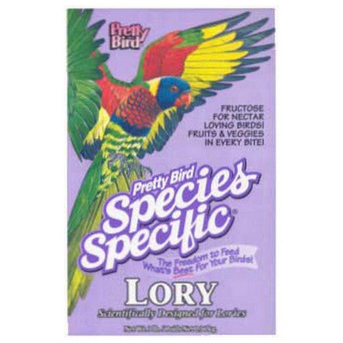 Pretty Bird International, Lory Special Pelleted Bird Food, 1 Count / 3 Lbs (Pellet)