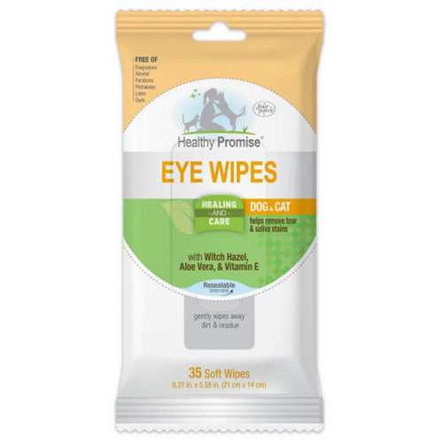 Healthy Promise Pet Eye Wipes 35 Soft Wipes by Four Paws