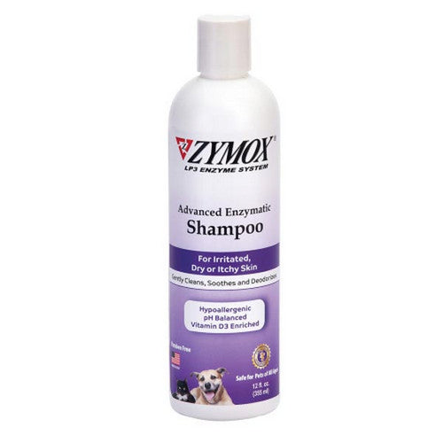 Zymox, Advanced Enzymatic Shampoo for Dry or Itchy Skin, 1 Count / 12 Oz