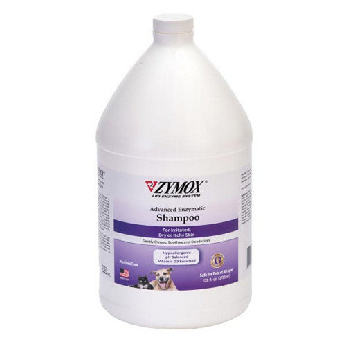 Zymox, Advanced Enzymatic Shampoo for Dry or Itchy Skin, 1 Count / 1 Gallon