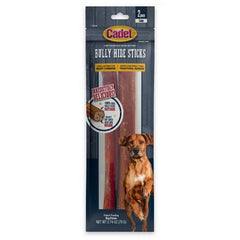 Bully Hide Sticks All Natural Dog Chews Large Stick 2 Count by Cadet