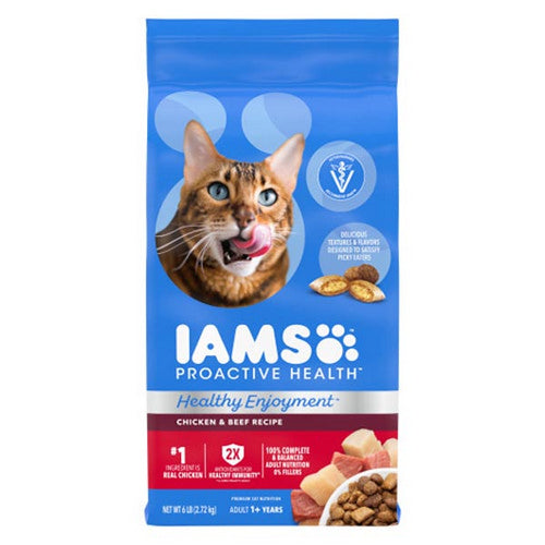 Pedigree, ProActive Health Healthy Enjoyment Dry Cat Food, 1 Count / 6 Lbs