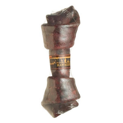 Savory Prime, Supreme Knotted Rawhide Bones Bulk, Beef, 1 Count / 6-7 Inches