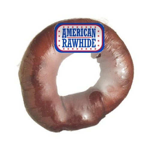 Savory Prime, Rawhide Donut Dog Chew Beef, 1 Count / 4 Inches (Ring)