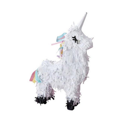 A&E Cage Company, Happy Beaks Prefilled Pinata Foraging Bird Toy Unicorn, 1 Count / 2.2 Oz