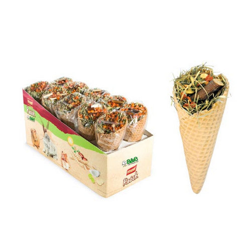 A&E Cage Company, Vitapol Waffle Cone Small Animal Treat Display, 10 Count