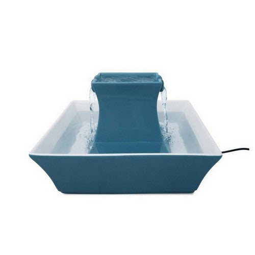 PetSafe, Pagoda Ceramic Pet Fountain Blue, 1 Count