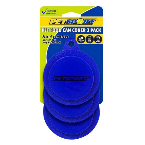Petsport USA, Pet Food Can Lid, 3 Count