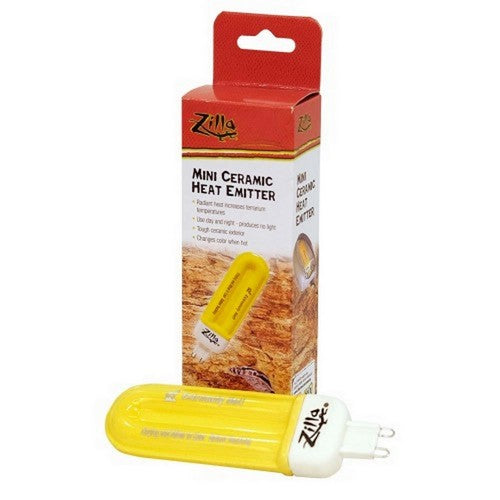 Mini Ceramic Heat Emitter 1 Count by Zilla